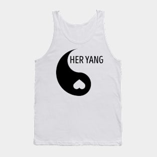 Her Yang His Yin Couple Matching Tank Top